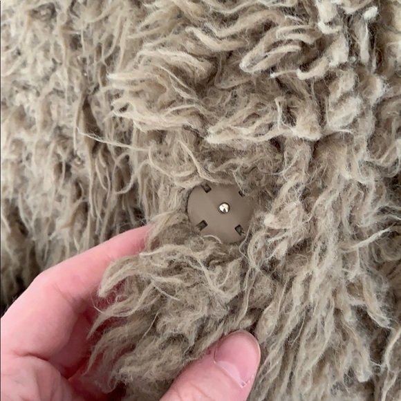 HOODED FAUX FUR JACKET - Picture 5 of 8